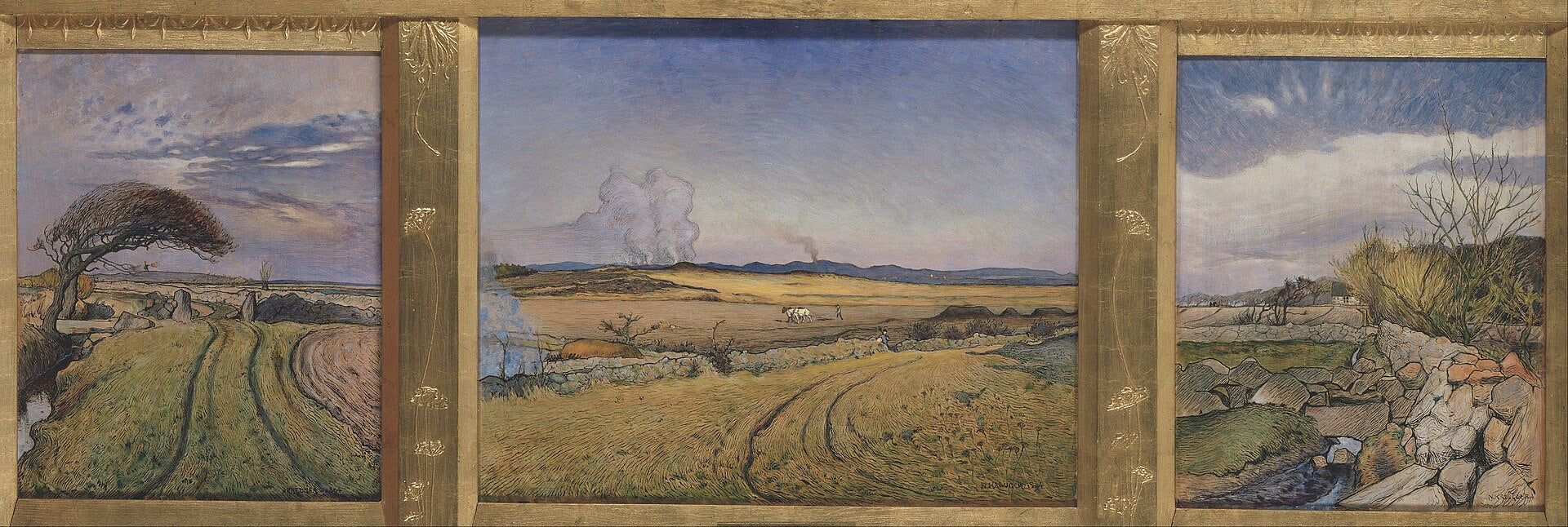 Printemps dans le Halland, Nils Kreuger, 1894