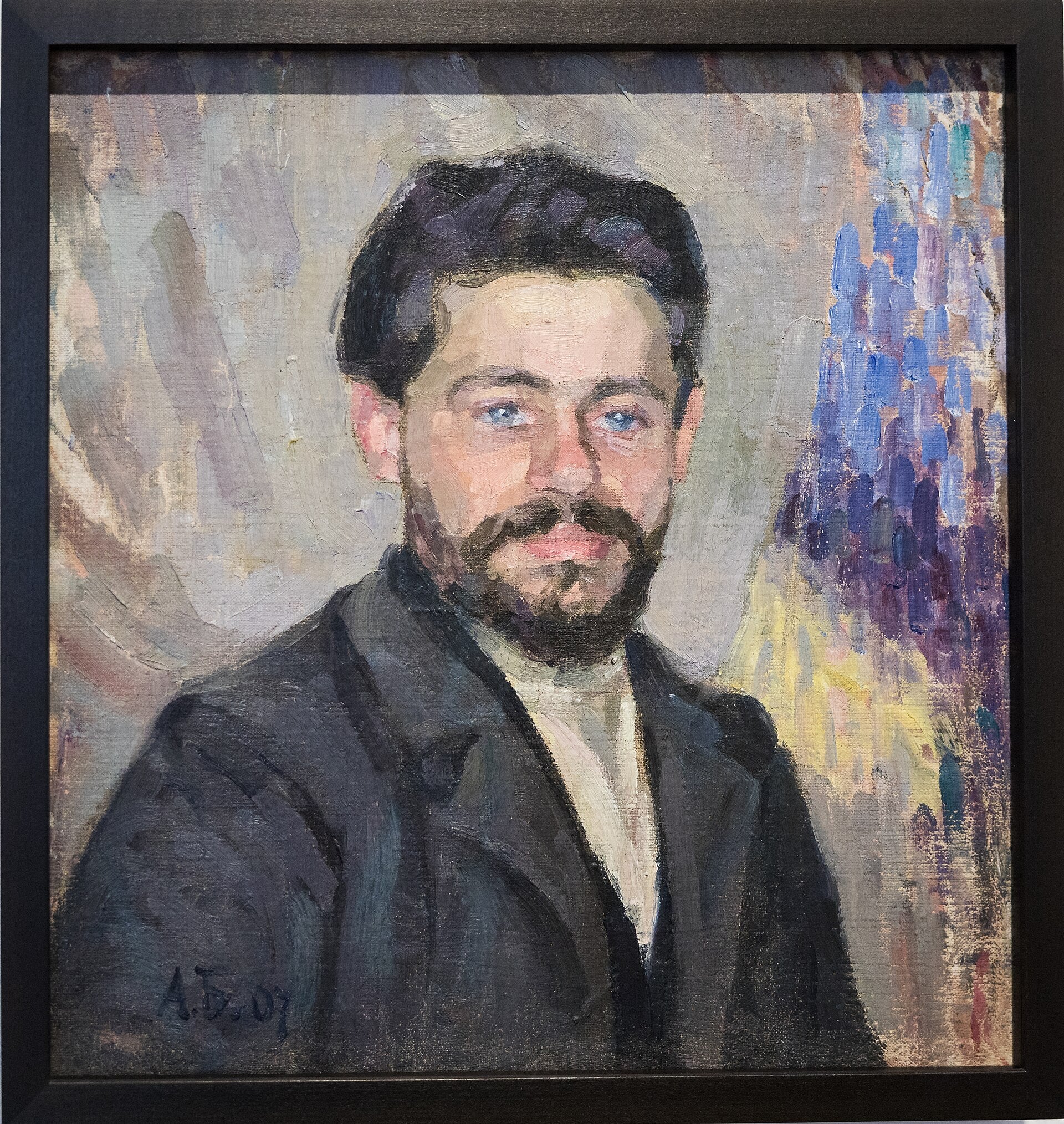Portrait, Oleksandr Bohomazov, 1907