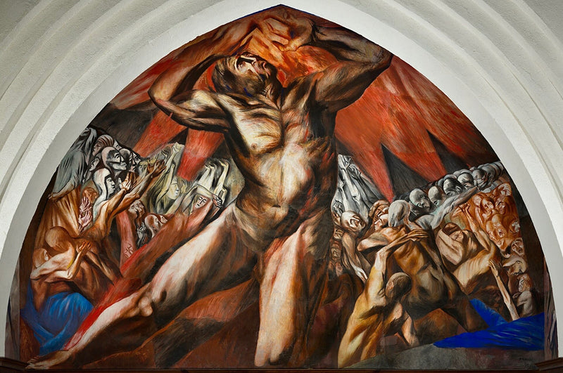 Prométhée - José Clemente Orozco