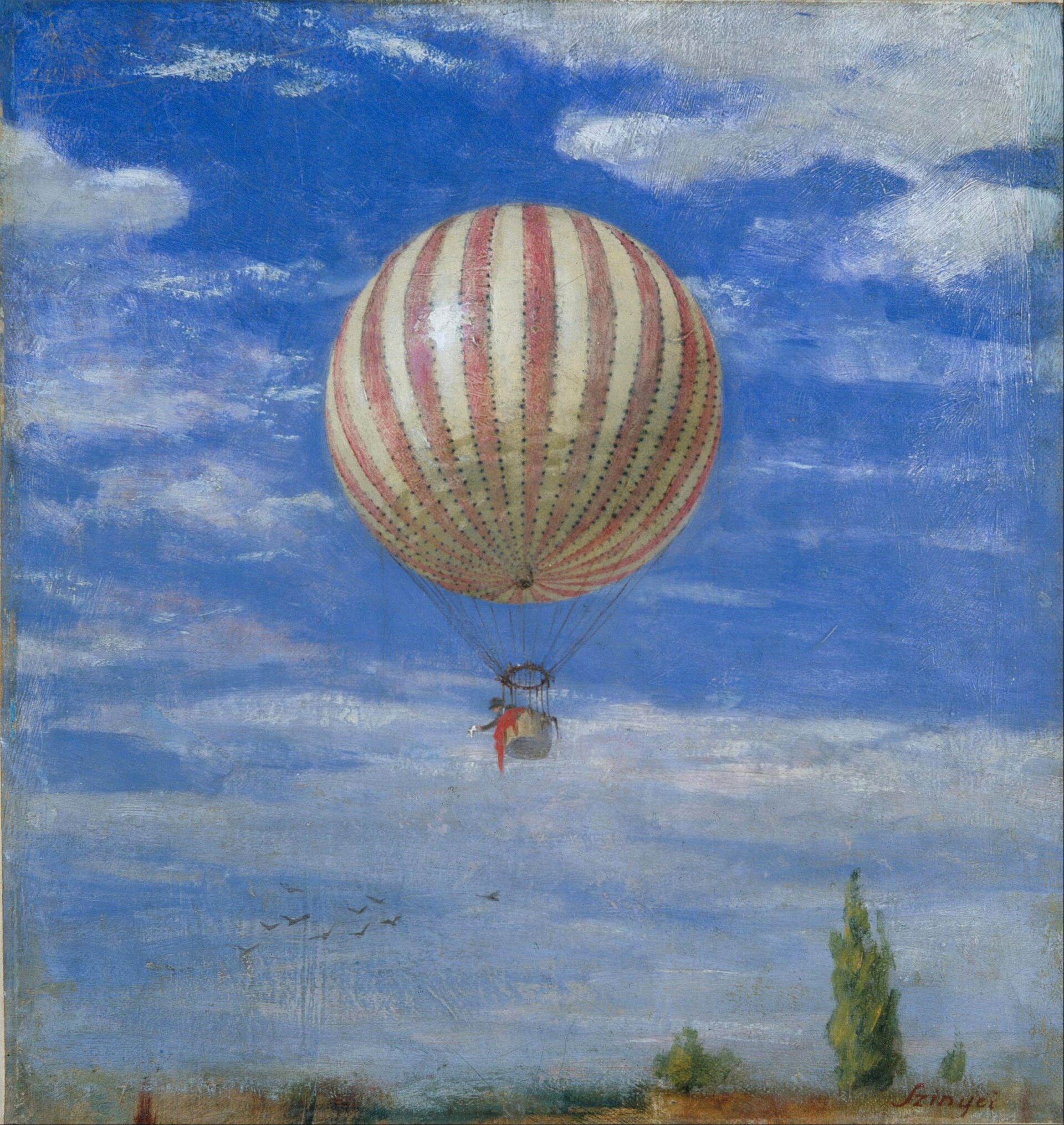 Le Ballon, Pál Szinyei Merse, 1878
