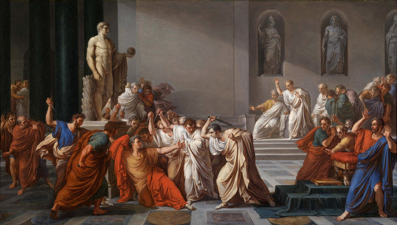 La Mort de César - Vincenzo Camuccini