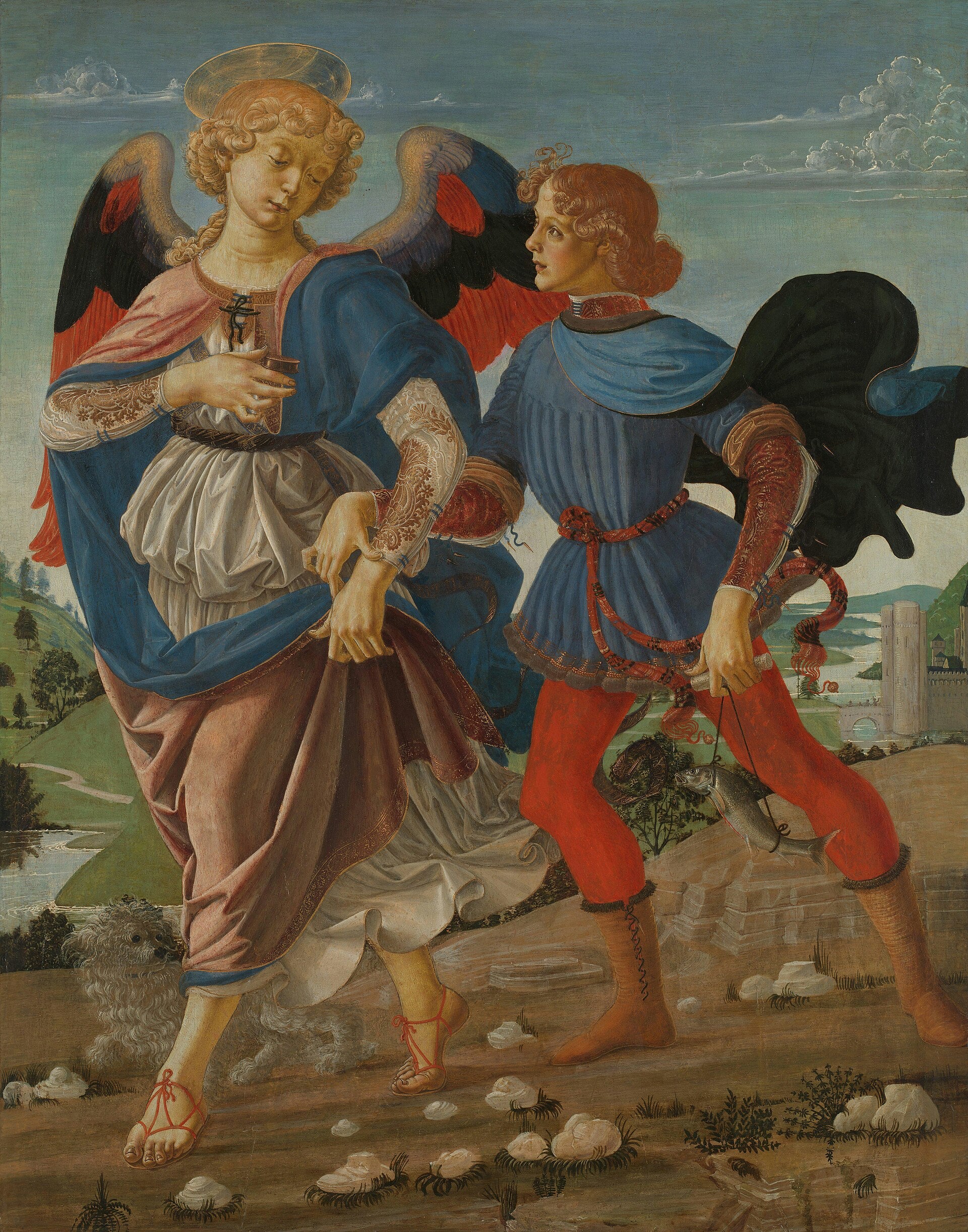 Tobie et l’ange - Andrea del Verrocchio et atelier
