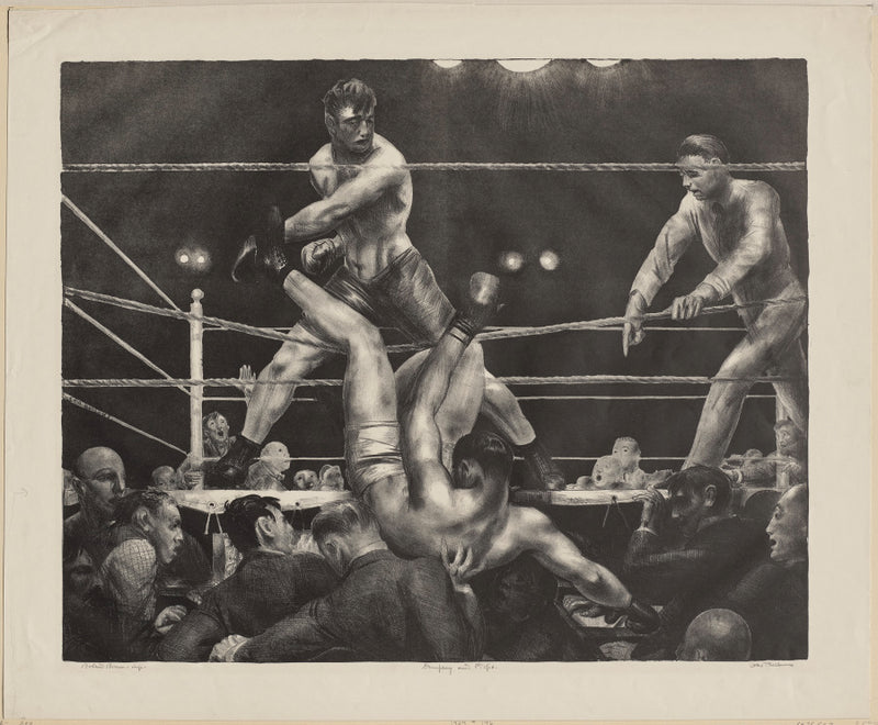 Dempsey et Firpo - George Bellows