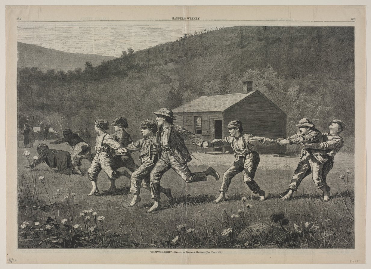 Le jeu du fouet - Winslow Homer