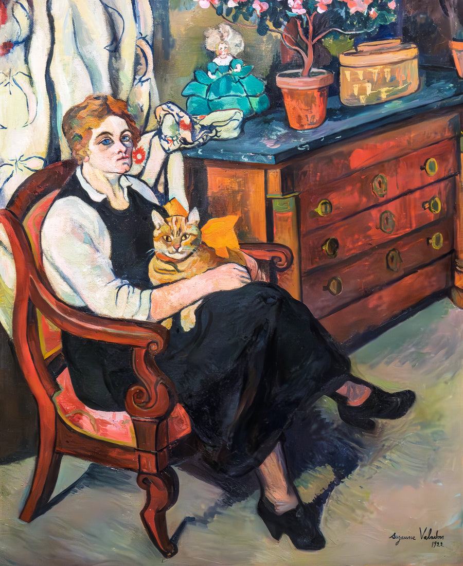 Portrait de Madame Lily Walton - Suzanne Valadon