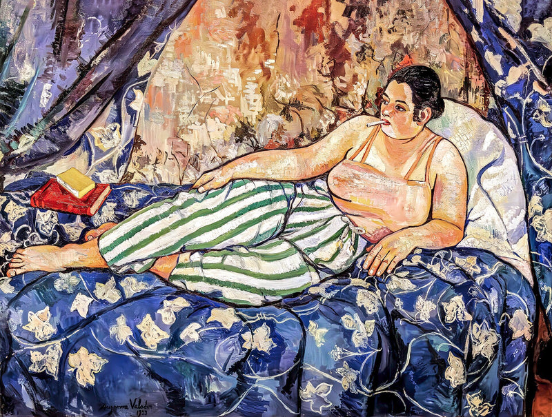 La Chambre bleue - Suzanne Valadon