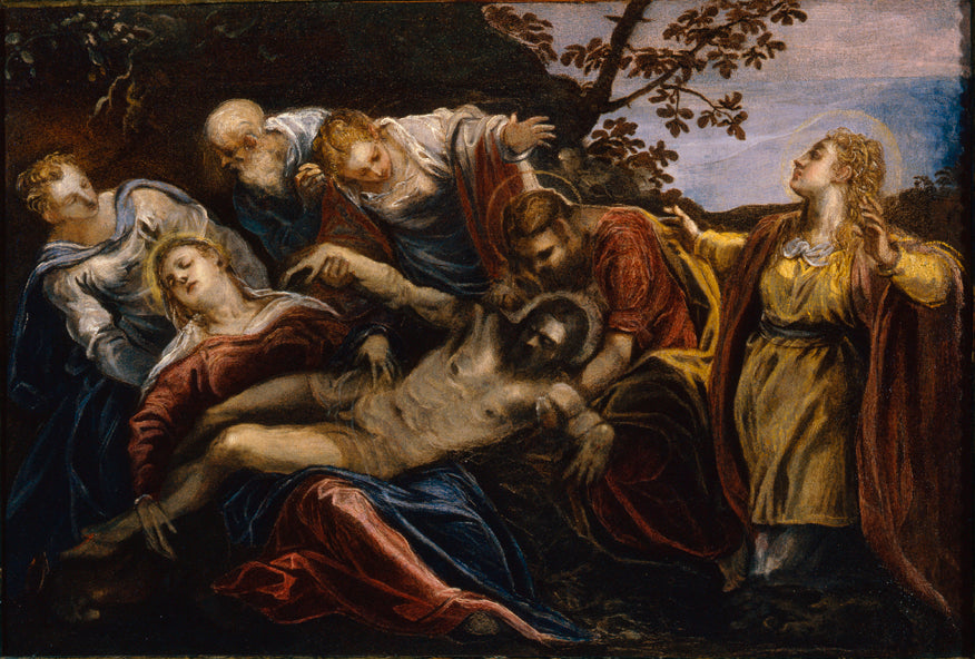 Lamentation sur le Christ mort - Jacopo Tintoretto