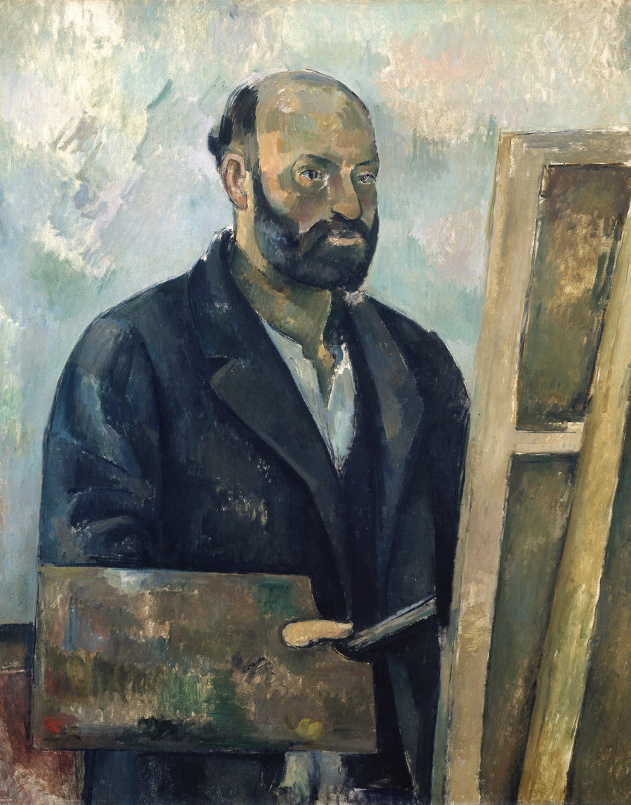 ภาพเหมือนตัวเองกับพาเลตต์ - Paul Cézanne