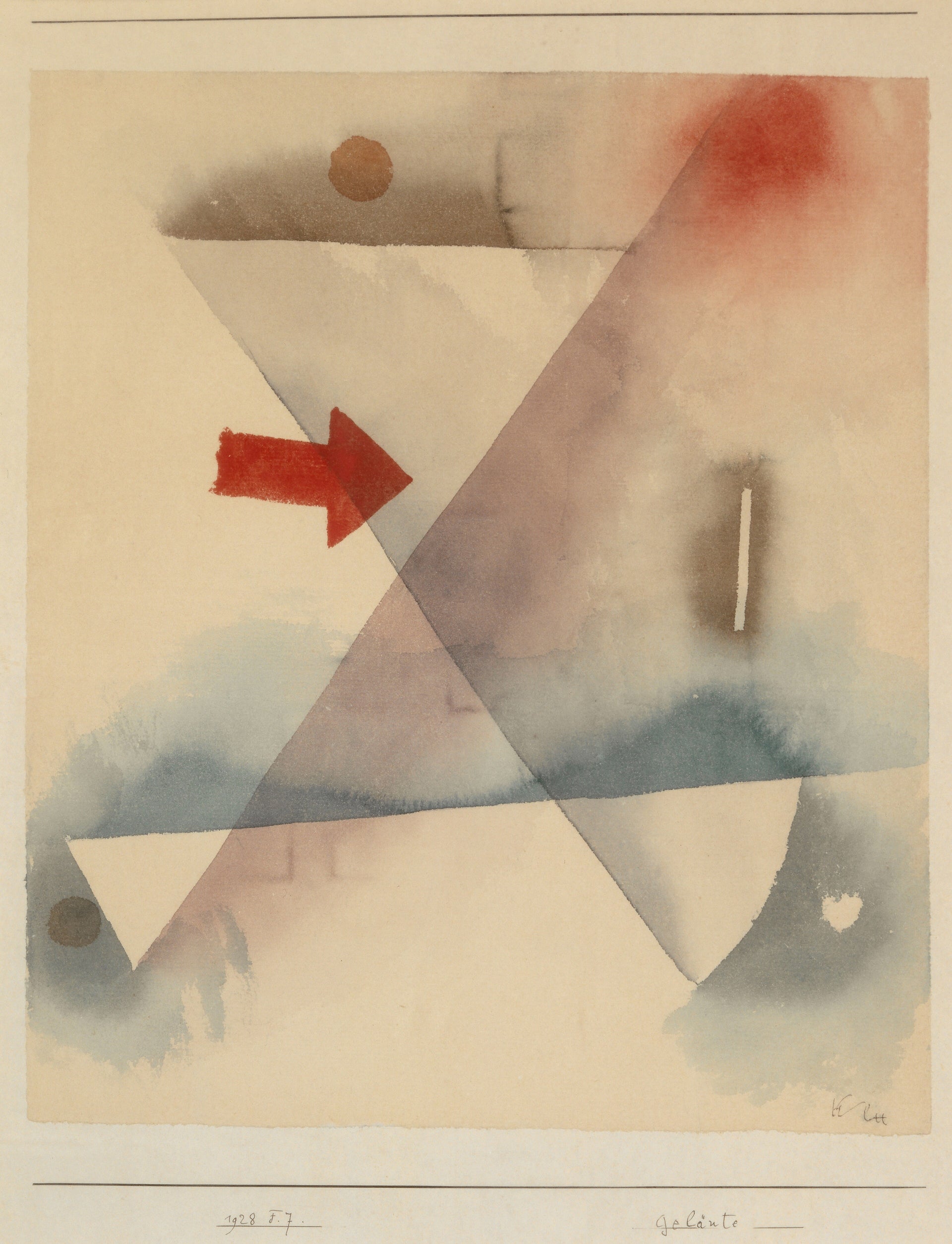 Geläute, 1928 - Paul Klee