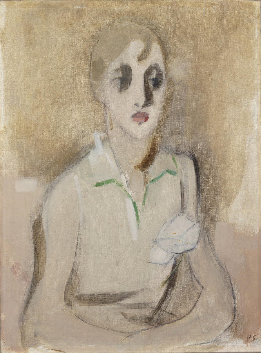 Modern Schoolgirl (1928) - Helene Schjerfbeck