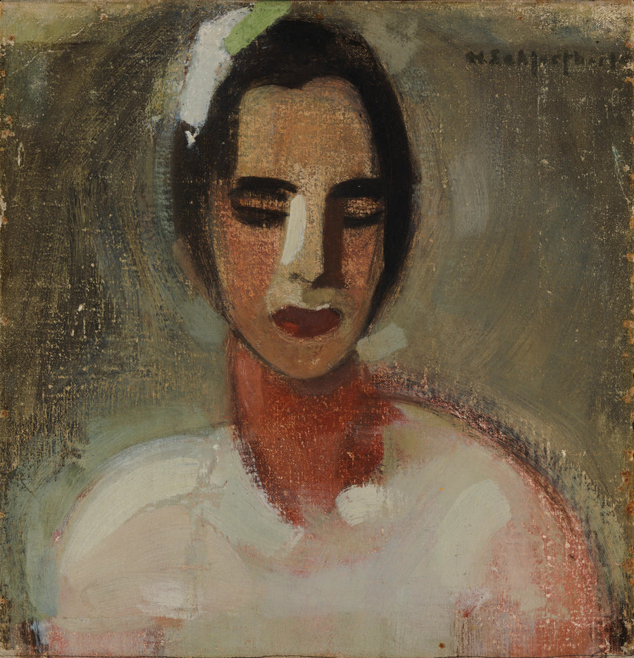 Girl from California I (1919) - Helene Schjerfbeck