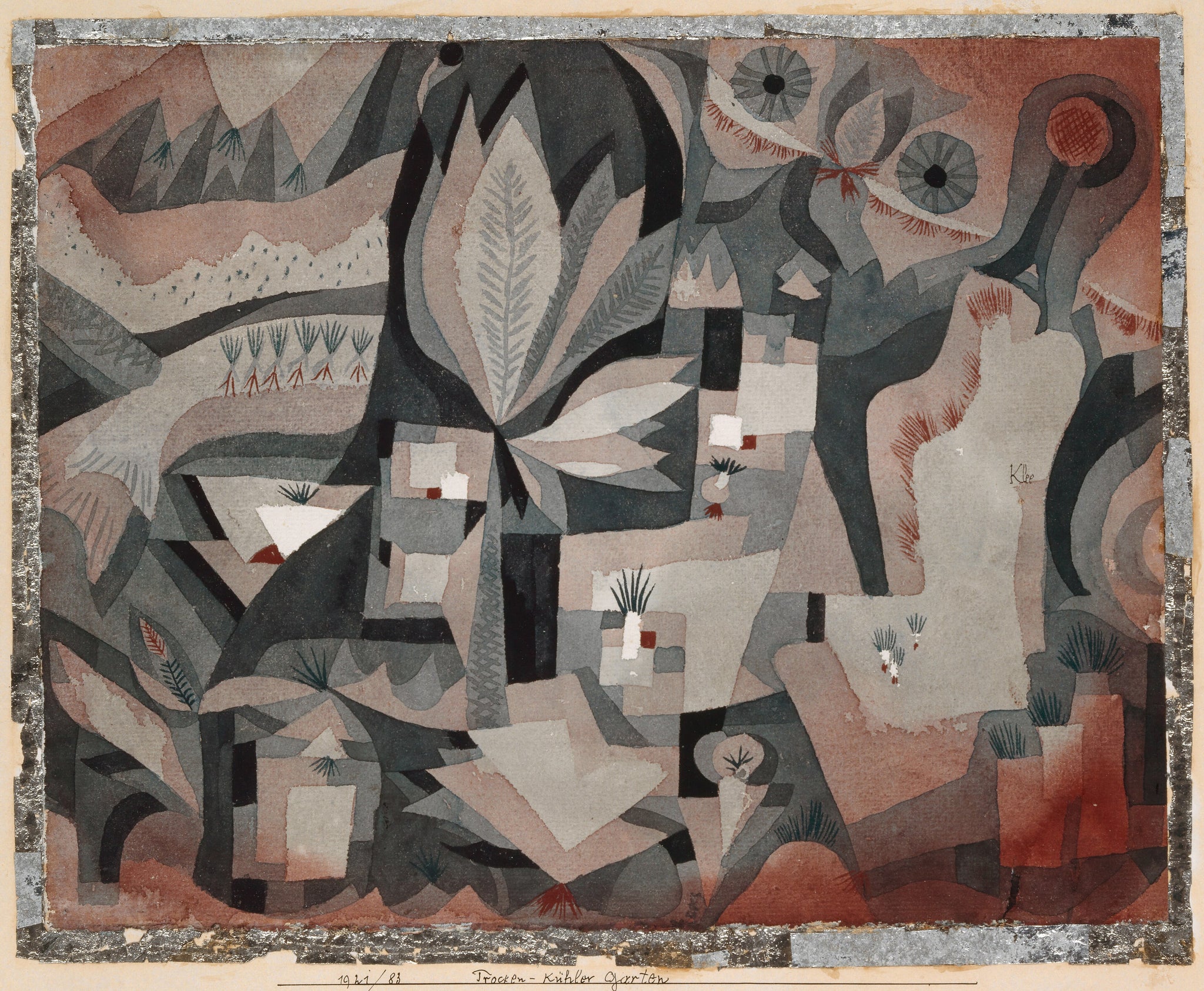Dry-Cool Garden - Paul Klee