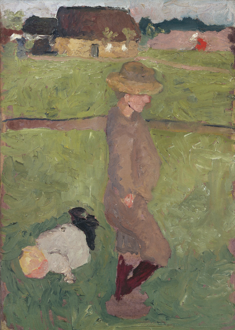 Kinder auf der Wiese (1902) - Paula Modersohn-Becker