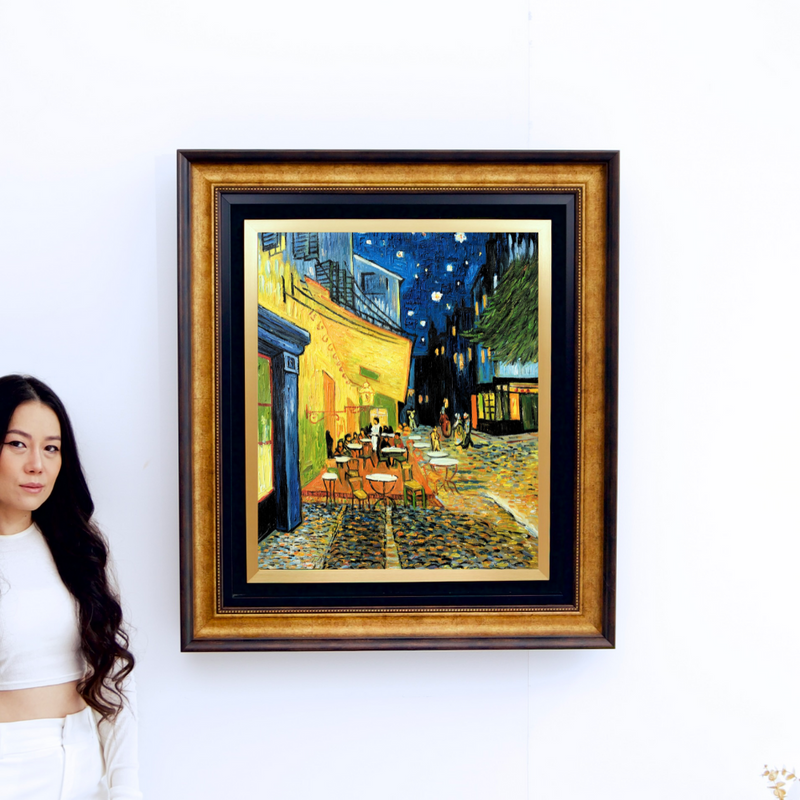 ระเบียงร้านกาแฟในตอนเย็น - Vincent van Gogh