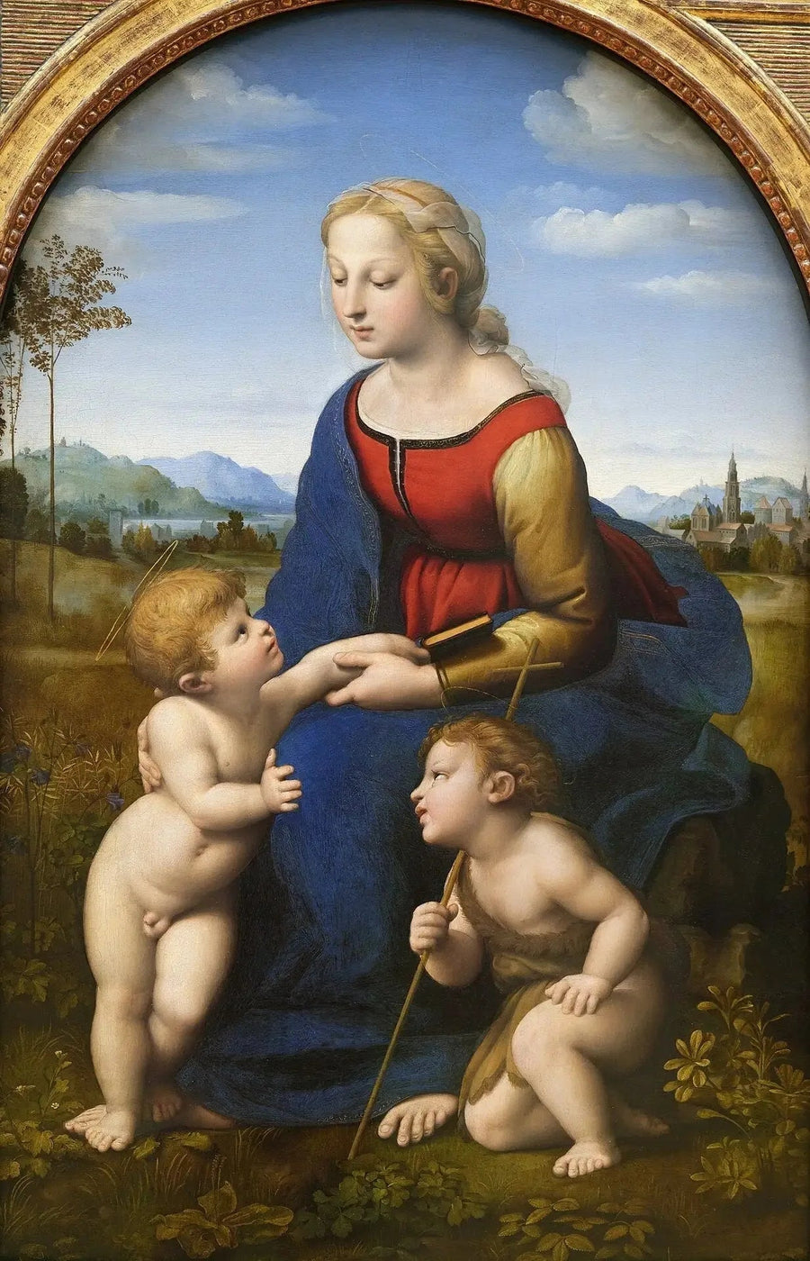 La Belle Jardinière - Raphaël Sanzio - Réproduction huile sur toile
