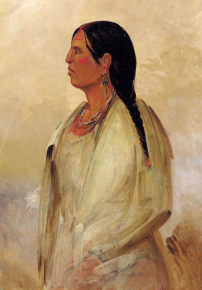 Une femme Choctaw - George Catlin