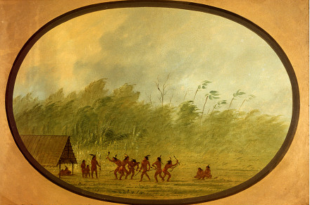 Un wigwam de Connibo - George Catlin