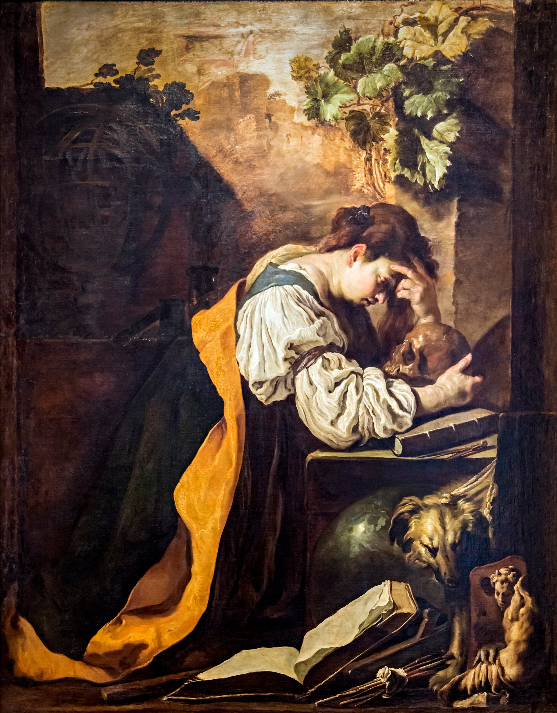 Méditation - Domenico Fetti image 1 reproduction artisanale de tableau