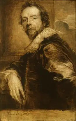ภาพเหมือนในโทนเทาโดย Anthony Van Dyck - Antoine van Dyck