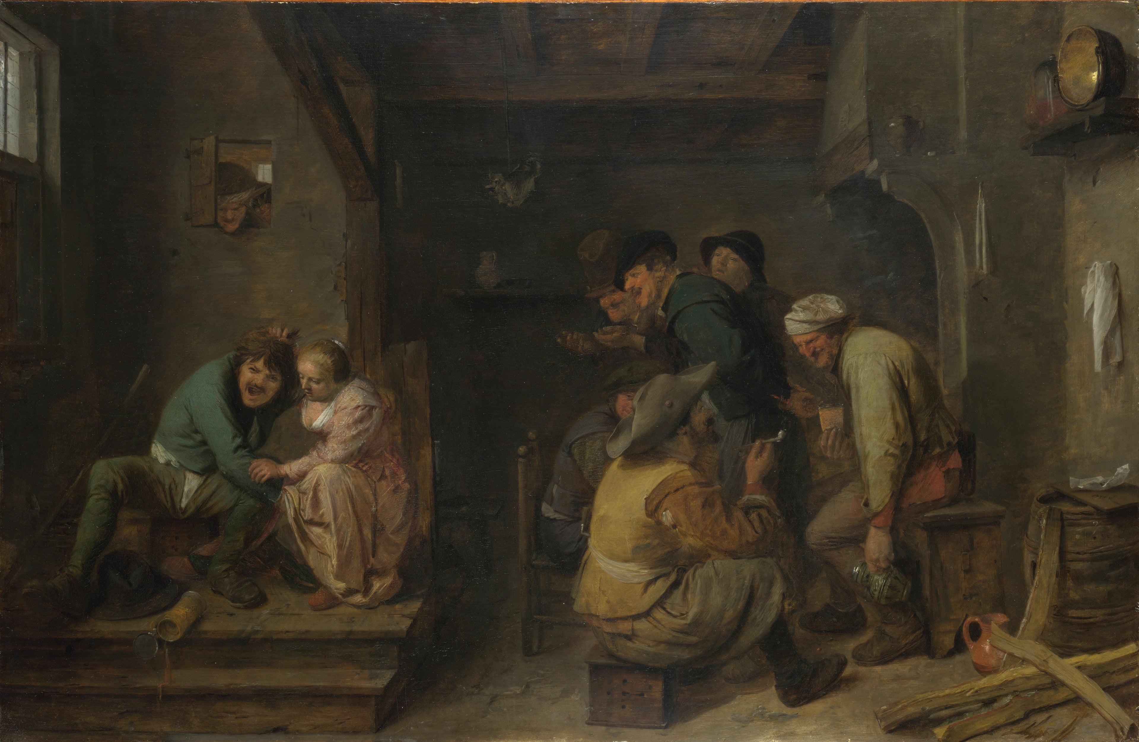 Scène de taverne - Adriaen Brouwer