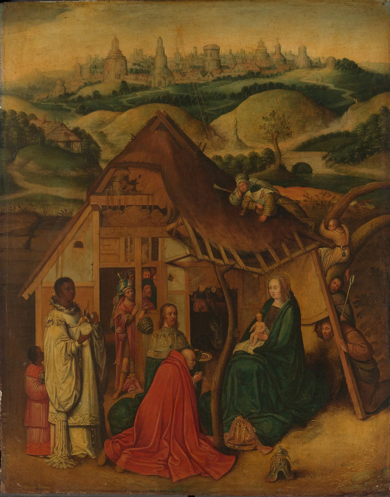 การบูชาของนักมายากล - Hieronymus Bosch