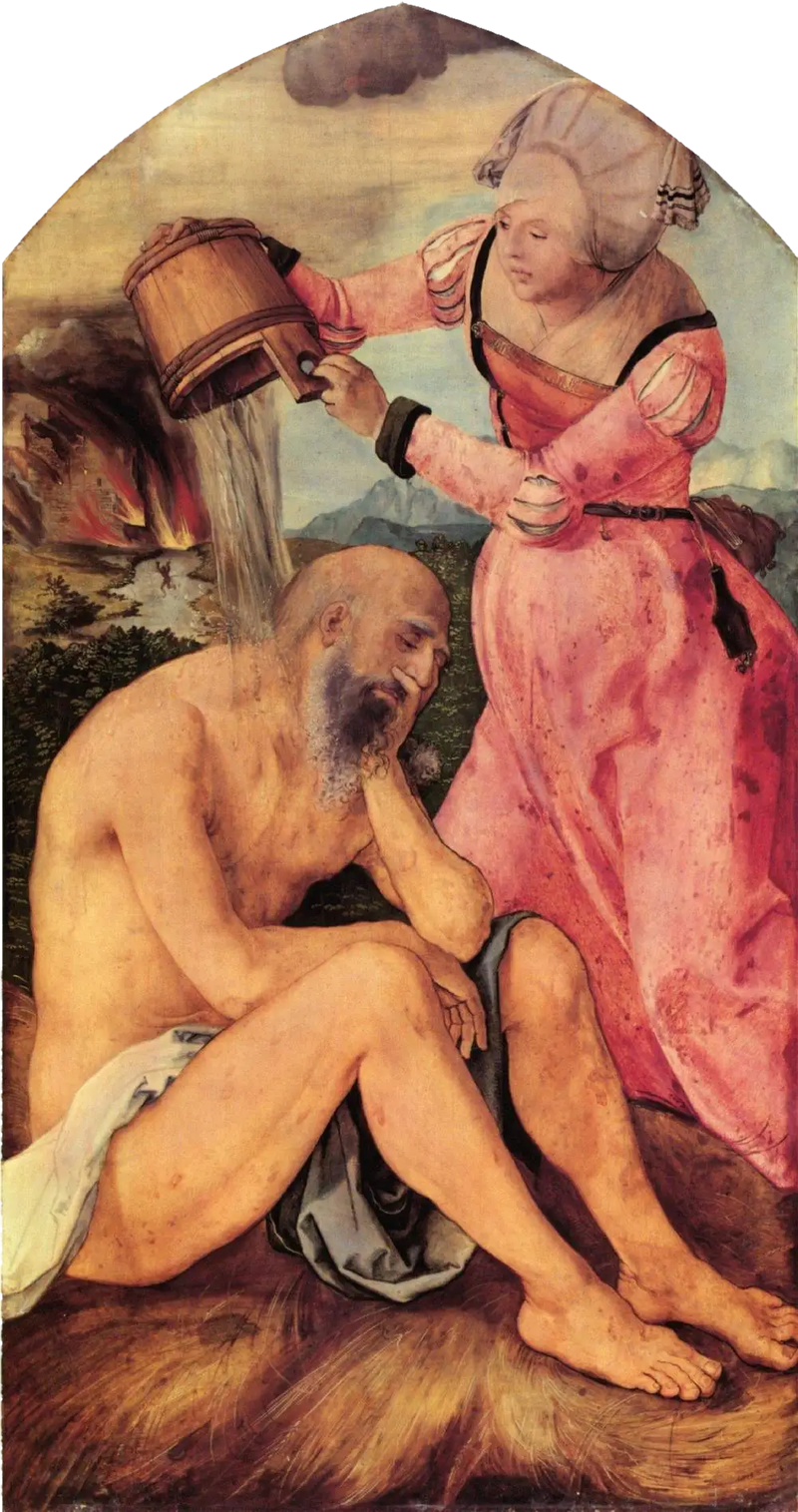 แท่นบูชาแห่งจาบัค: งานเกี่ยวกับปุ๋ย - อัลเบรชท์ ดูเรอร์