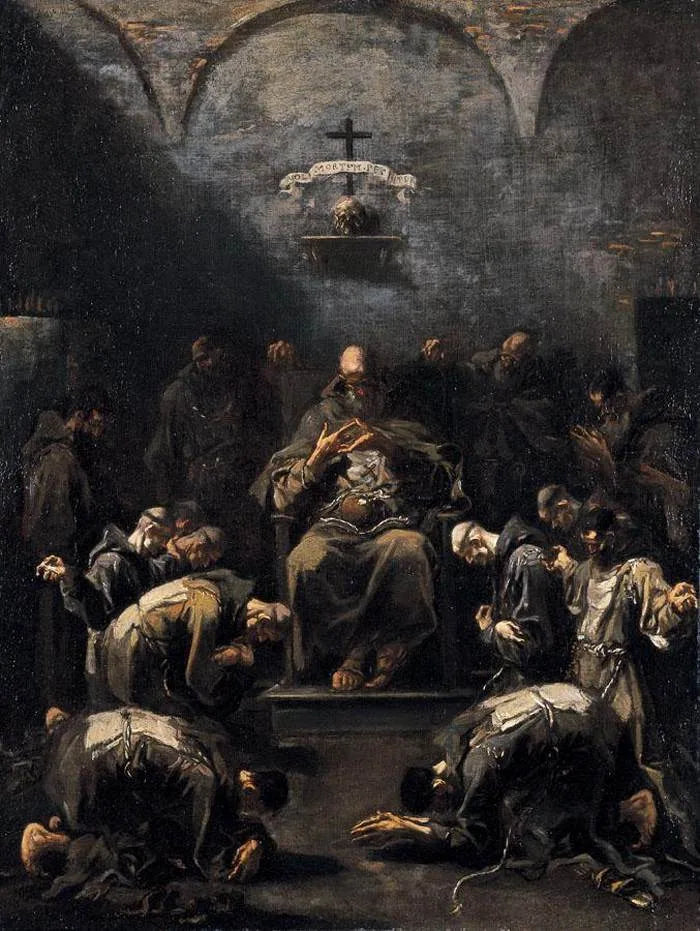 Prière des moines pénitents - Alessandro Magnasco