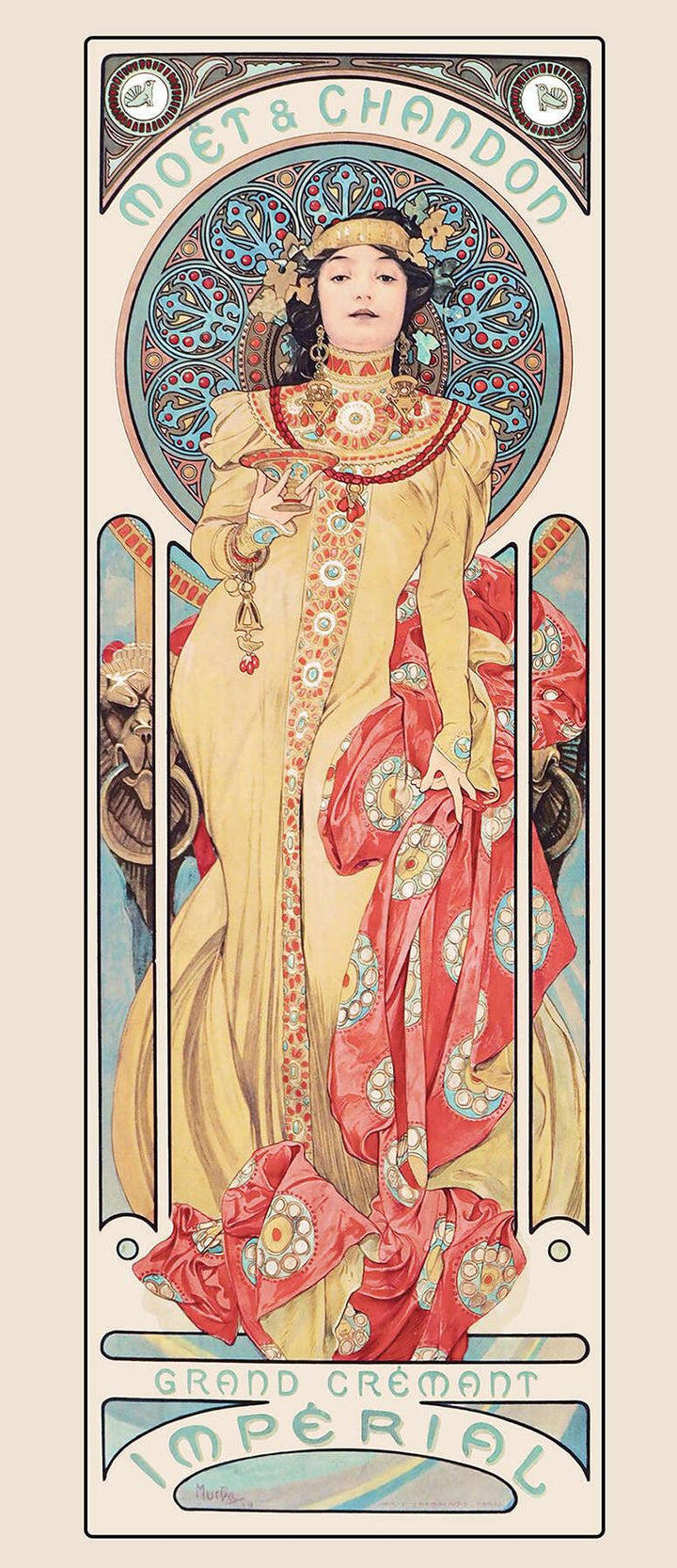 Moët & Chandon Dry Imperial - Alphonse Mucha