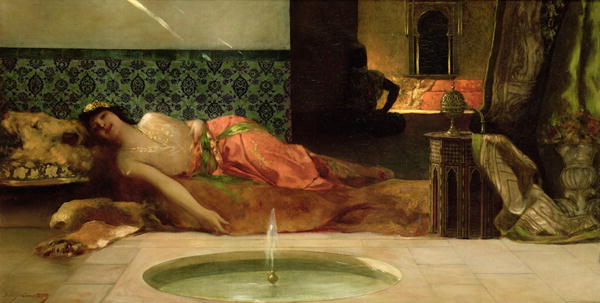 Odalisque - Jean-Joseph Benjamin-Constant