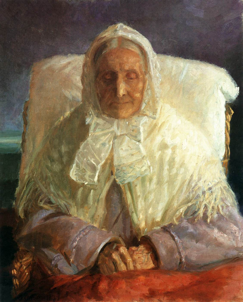 ภาพเหมือนแม่ - Anna Ancher