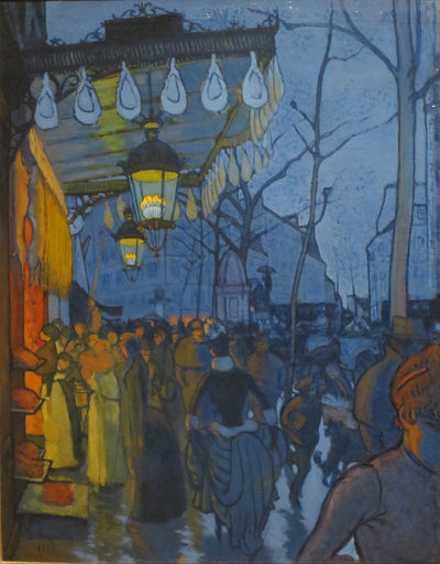 Avenue de Clichy cinq heures du soir - Louis Anquetin - Alpha Reproduction