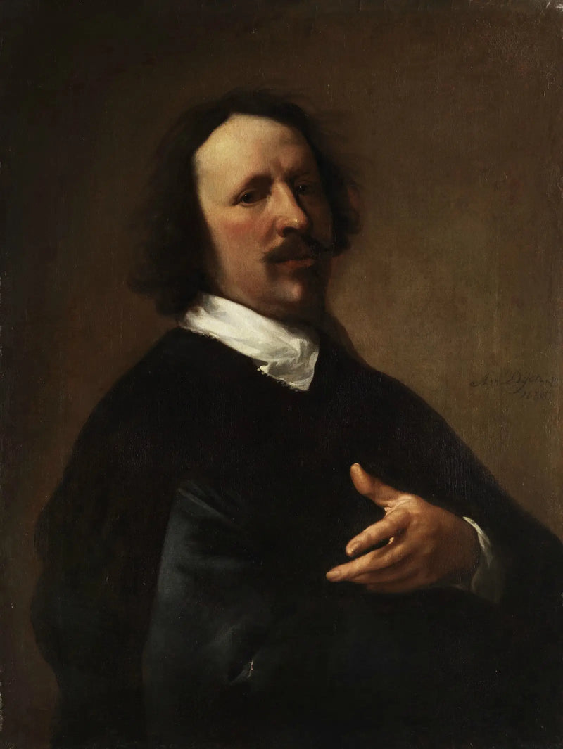 ภาพเหมือนของจิตรกร Caspar de Crayer (1584 - 1669). - Antoine van Dyck