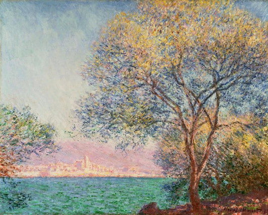 🌅 อองติบส์ ตอนเช้า – Claude Monet (1888)