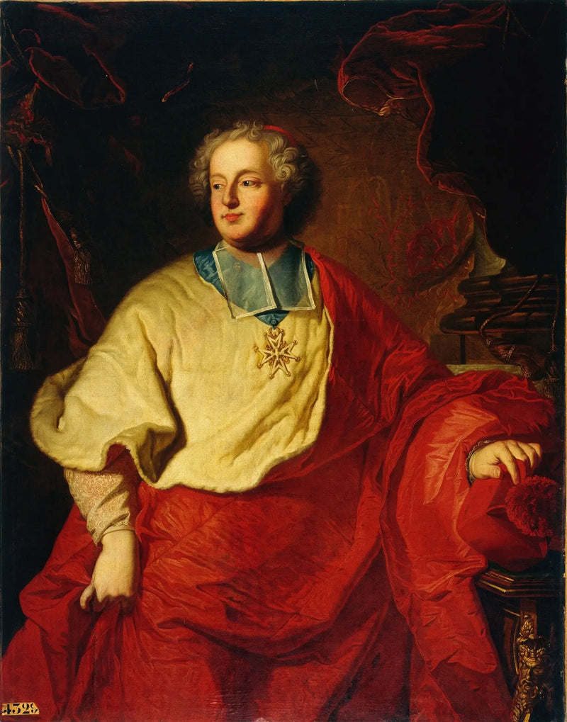 ภาพเหมือนของอาร์มันด์ กัสตัน มักซิมิเลียน เดอ โรฮาน (1674-1749) - Hyacinthe Rigaud