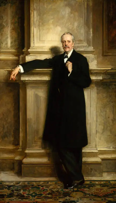 Reproduction du tableau « Arthur James Balfour, 1er comte de Balfour - John Singer Sargent » par Alpha Reproduction en peinture à l’huile