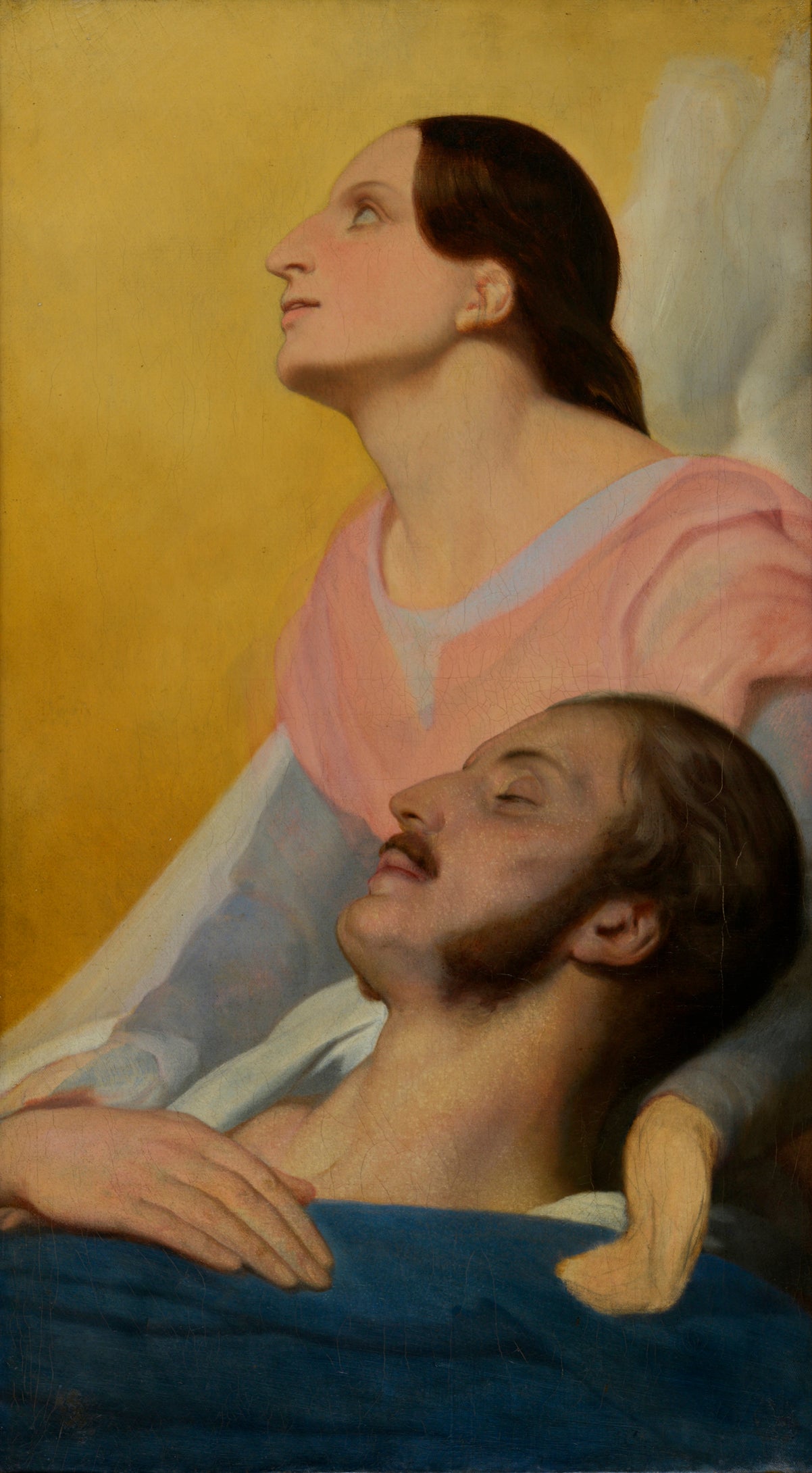 Ferdinand Philippe, duc d'Orléans, jusqu'à son lit de mort - Ary Scheffer