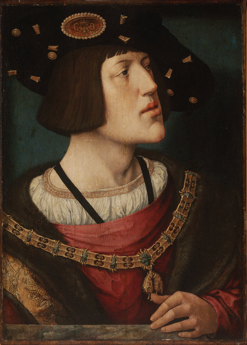Portrait de Charles Quint, empereur du Saint-Empire romain germanique - Bernard van Orley