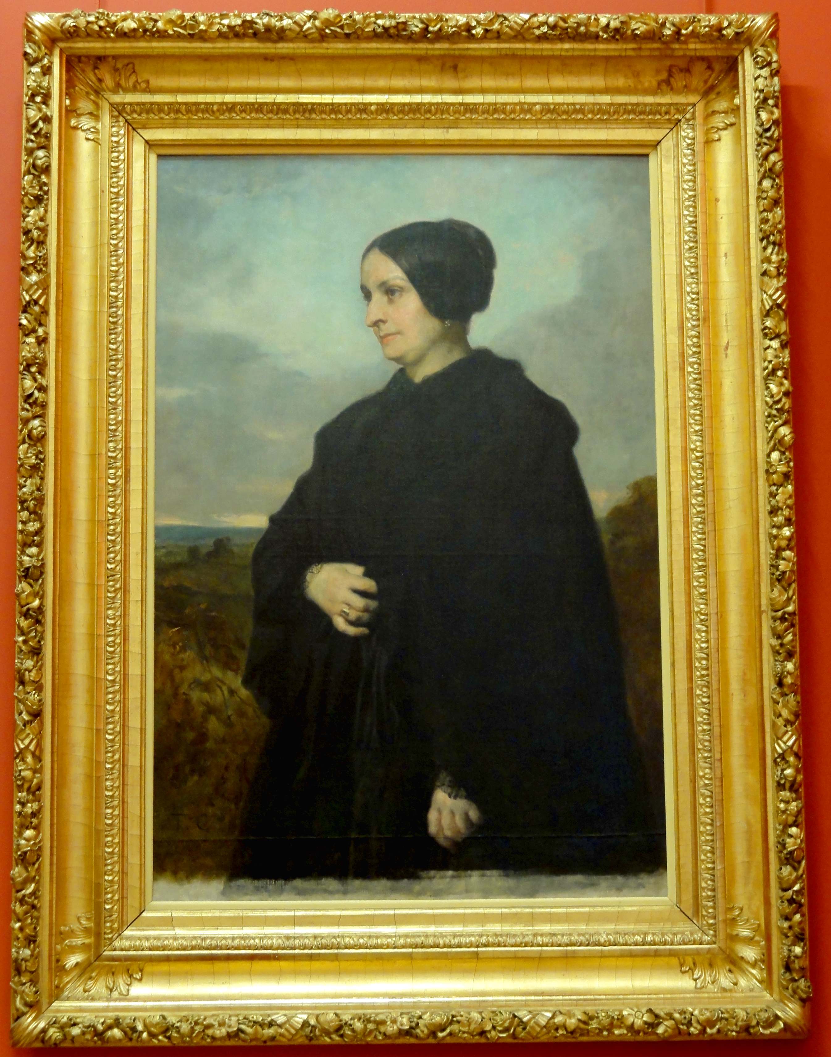 Portrait de Madame La Rivière (Titre d'usage) - Thomas Couture