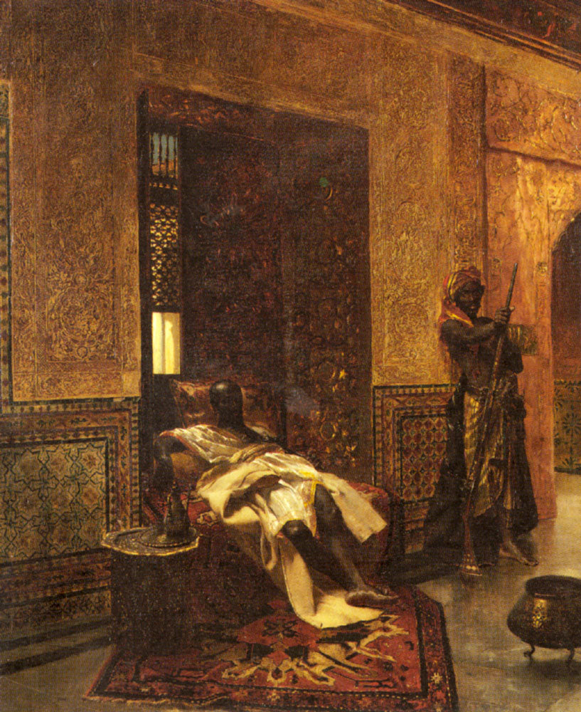 Garder le chef - Jean-Joseph Benjamin-Constant
