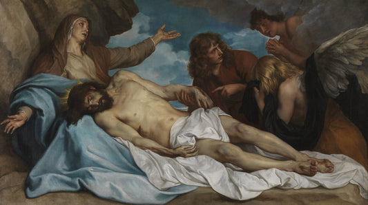 ✝️ การไว้อาลัยพระคริสต์ – Anthony van Dyck (ประมาณปี 1635)