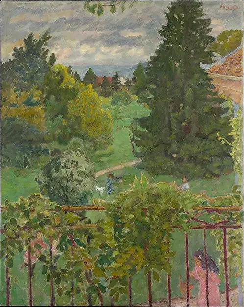 Reproduction du tableau « Vue du Balcon - Pierre Bonnard » par Alpha Reproduction en peinture à l’huile