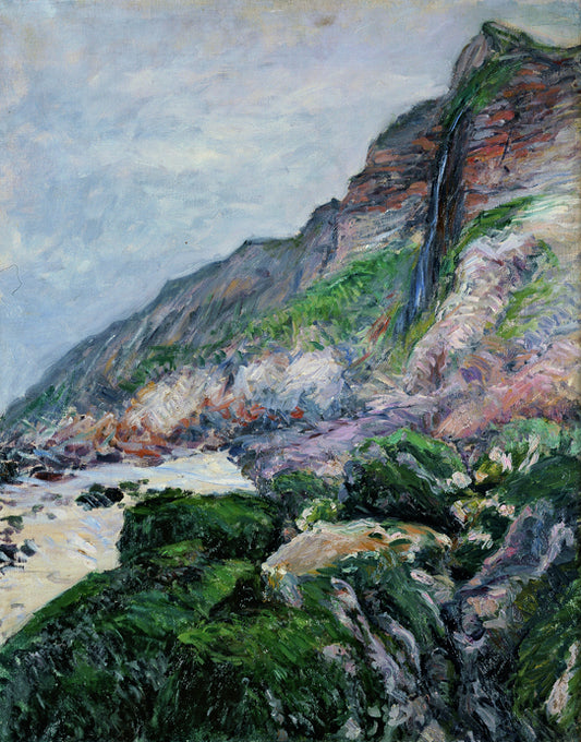 Reproduction du tableau « Falaise en Normandie - Gustave Caillebotte » par Alpha Reproduction en peinture à l’huile