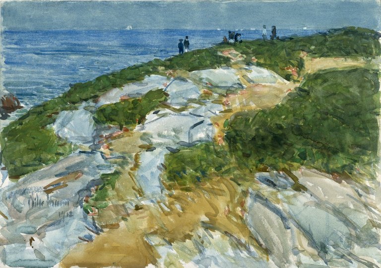 Dimanche matin, Appledore - Childe Hassam