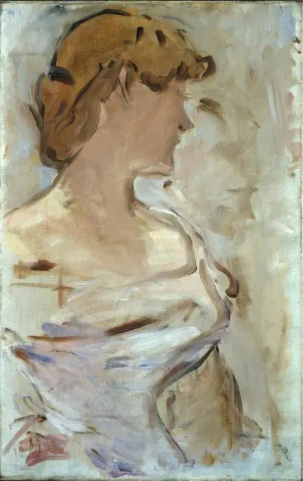 ที่งานบอล - มาร์กูรีต เดอ คองฟลังส์ในชุดบอล - เอโดอาร์ มานé