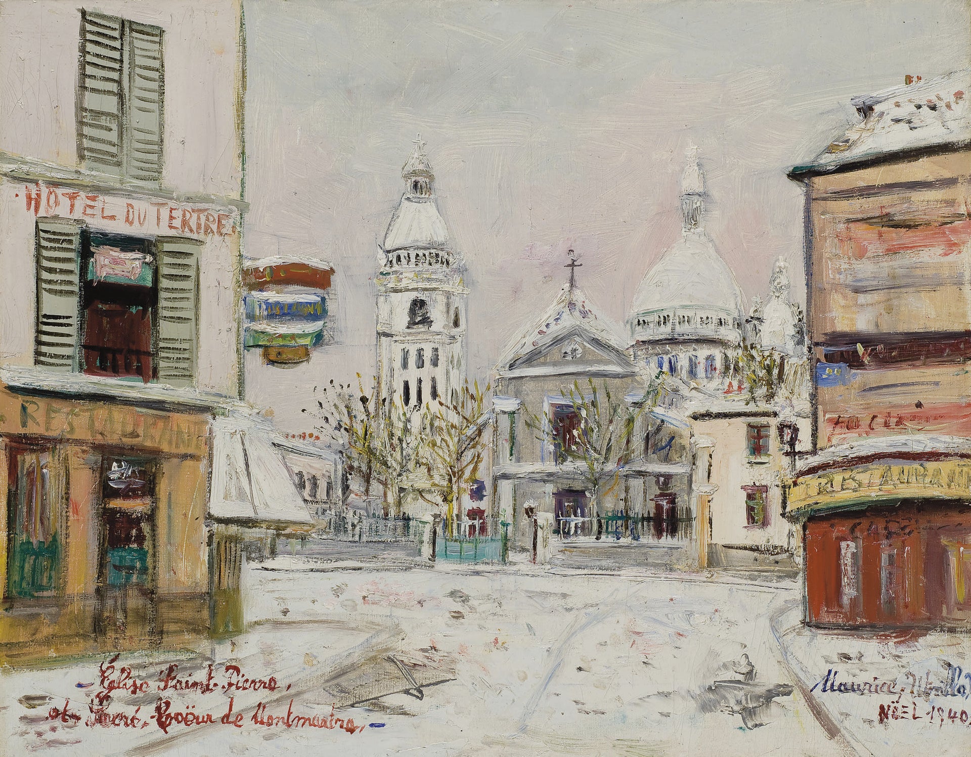 Église Saint-Pierre et Sacré-Cœur de Montmartre - Maurice Utrillo