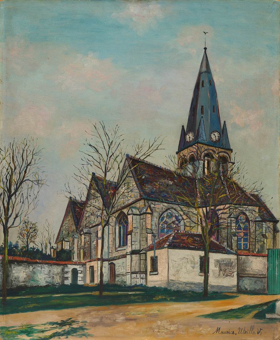 Église de Marolles (Aisne) (1918) - Maurice Utrillo