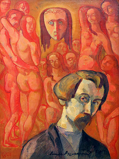 Autoportrait symbolique - Émile Bernard - Alpha Reproduction