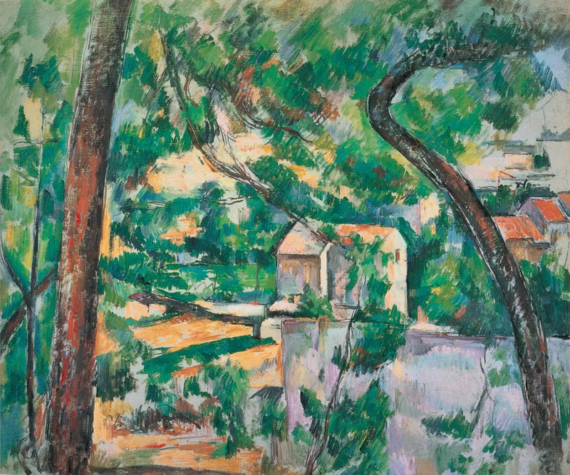 ต้นไม้บิด - Paul Cézanne