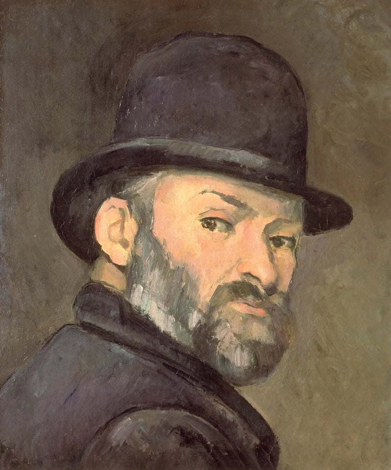 เซซานน์กับหมวกโบว์ลิ่ง - Paul Cézanne