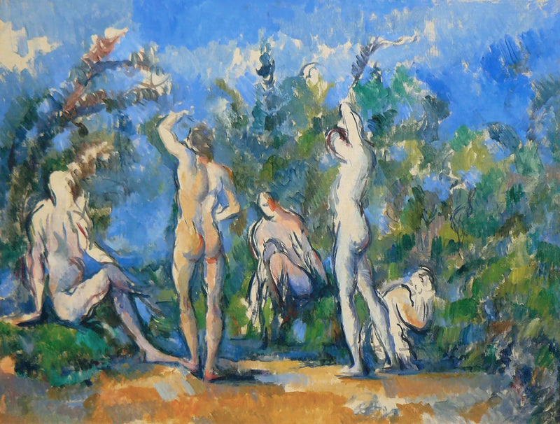 นักอาบน้ำ - Paul Cézanne